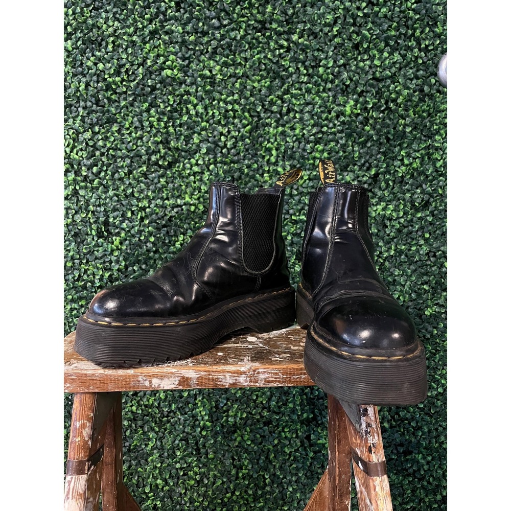 Vtg 90s DOC MARTENS CHELSEA Boots usa made 80s quality biker hardcore goth emo